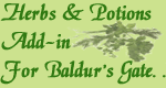 Herbs & Potions Add-in for BG and Tutu